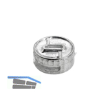 HETTICH RASTEX 25 Exzenter ohne Abdeckrand,Bohr � 25, blank