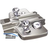 HETTICH Exzenter Kreuzmontageplatte, Systemschraube, Distanz 1,5 mm