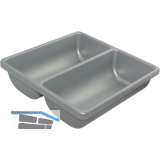 AGOFORM Einlegeschale Scoop II Kunststoff Silber