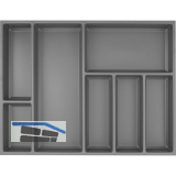 AGOFORM Besteckeinsatz Sky 500/70 Kunststoff schiefergrau