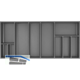 AGOFORM Besteckeinsatz Sky 500/110 Kunststoff schiefergrau