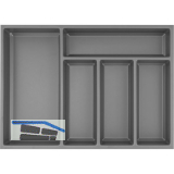 AGOFORM Besteckeinsatz Sky 400/60 Kunststoff schiefergrau