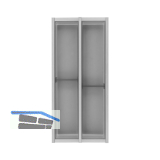 NINKA Schubkasteneinsatz-Set Cuisio KB 300 mm TANDEMBOX Kunststoff Graphit