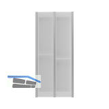 NINKA Schubkasteneinsatz-Set Cuisio KB 300 mm TANDEMBOX Kunststoff Wei�