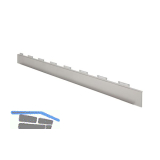 NINKA Seitenabschlusswand Cuisio Kunststoff Graphit