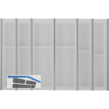 NINKA Schubkasteneinsatz-Set Cuisio KB 800 mm LEGRABOX Kunststoff Wei�