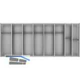 NINKA Schubkasteneinsatz-Set Cuisio KB 1200 mm LEGRABOX Kunststoff Graphit