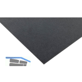 AGOFORM Antirutsch-Einlegematte Flock 480 x 1150 mm Anthrazitgrau