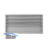 Besteckeinsatz Scoop II Set KB 1000 mm Kunststoff Silber