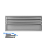 Besteckeinsatz Scoop II Set KB 1200 mm Kunststoff Silber