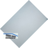 AGOFORM Antirutsch-Einlegematte Solid Breite 750 mm Silbergrau