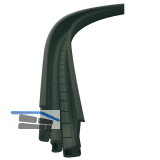 REHAU F�hrungsschiene FLEX,2500mm, Kunststoff schwarz