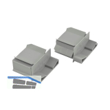 REHAU Gleiter f�r Abschlussleiste, Kunststoff lichtgrau