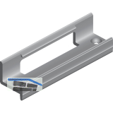 CINETTO PS40 Clipteil Befestigung Doppellaufschiene/Laufschiene, zum Einnuten