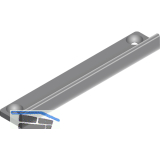 CINETTO PS40 Vorderes Clipteil Befestigung der Laufschiene, Schrauben,KS schwarz