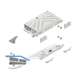 CINETTO PS40 Schiebet�rbeschlag linke T�r, Aussenfront frontb�ndig