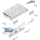 CINETTO PS40 Schiebet�rbeschlag dritte T�r mittig rechts Aussenfront frontb�ndig