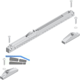 CINETTO PS06 D�mpfung 50 kg, Kunststoff grau