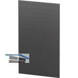 REHAU RAUVOLET Rollladen Kassettenmodul Crystal Line, KB 600 mm, schwarz matt