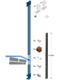 CINETTO PS66 Large Glas-Befestigungsset 2700-3000 mm rechts