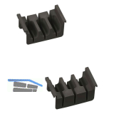 NINKA Messereinsatz Cuisio 100er Schale Kunstoff Schwarz