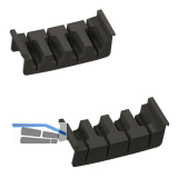 NINKA Messereinsatz Cuisio 150er Schale Kunststoff Schwarz