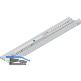 CINETTO PS40 D�mpfung �ffnungsbewegung rechte T�r, Aluminium eloxiert