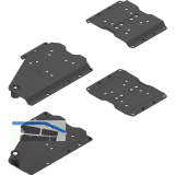 BLUM REVEGO duo Pocketverbinder-Set ohne Sockel, 18 -19 mm rechts