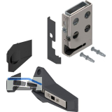 BLUM REVEGO duo Montage-Set Doppelt�r rechts