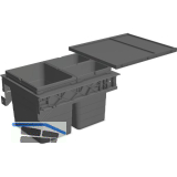 NINKA Abfalltrennsystem Set eins2sechs KB 450 mm dunkelgrau