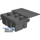NINKA Abfalltrennsystem Set eins2sechs KB 900 mm dunkelgrau