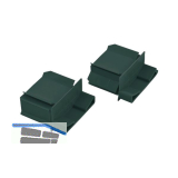 REHAU Gleiter f�r Abschlussleiste, Kunststoff schwarz