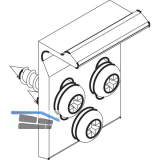 HAWA MULTIFOLD 30/W T�rzuhalter