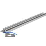 HAWA MULTIFOLD 30 F�hrungsschiene 2500 mm, Aluminium farblos eloxiert