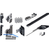 HAWA Folding Concepta III 25 Grundgarnitur Pull, T�rh�he 1900 - 2700 mm