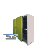 BORTOLUZZI Slider L100 Typ A33 Schiebet�rbeschlag 800 x 3000, 2 t�rig; KB 1600