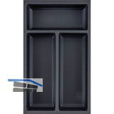 AGOFORM Besteckeinsatz Sky 400/30 Kunststoff schwarz