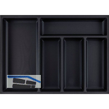 AGOFORM Besteckeinsatz Sky 400/60 Kunststoff schwarz