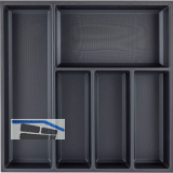 AGOFORM Besteckeinsatz Sky 500/55 Kunststoff schwarz