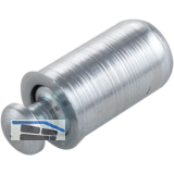 O.M.M Bodentr�ger - Tr�gerteil zum Stecken f�r unsichtbare Anwendung, verzinkt