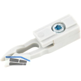 HAWA Clipo 10/15 Stopper mit R�ckhaltefeder, Kunststoff grau