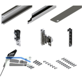 HAWA Concepta III 25 Grundgarnitur rechts, T�rh�he 1200 - 2200 mm