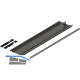 HAWA Concepta III Connector oben 110 mm, f�r zwei Dreh-Einschiebet�ren