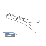 ZIEHL 25 Bremsvorrichtung, Kunststoff braun