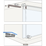 HAWA Clipo 16 GPK IS Beschl�gegarnitur 2 t�rig