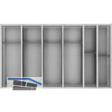 NINKA Schubkasteneinsatz-Set Cuisio KB 900 mm MERIVOBOX Kunststoff Graphit