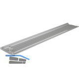 HAWA Connector Verbindungsprofil 110 mm, L�nge 650 mm, Aluminium eloxiert