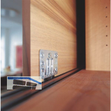 HAWA Miniroll 15 Beschl�gegarnitur Laufwerk mit Gleitlager, 2 t�rig