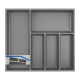 AGOFORM Besteckeinsatz Sky 550/60 Kunststoff schiefergrau