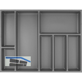 AGOFORM Besteckeinsatz Sky 550/70 Kunststoff schiefergrau